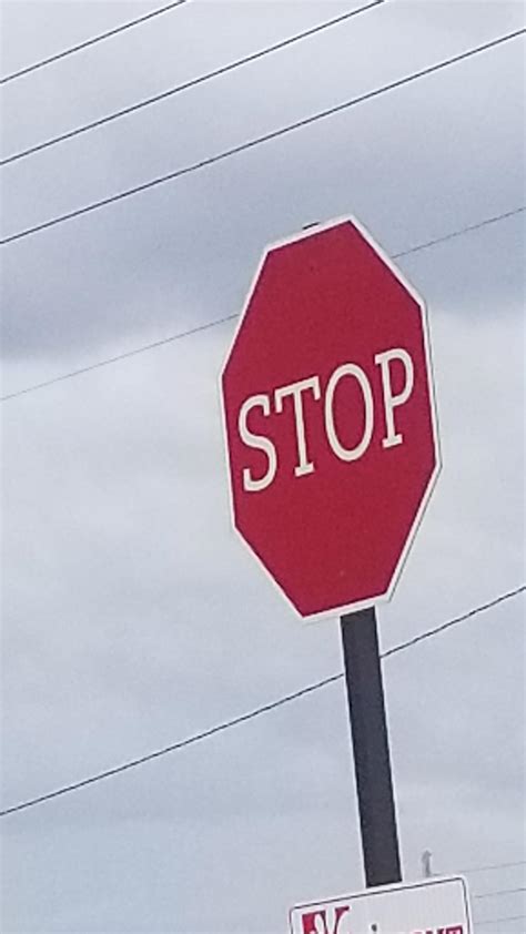 This Stop Sign Outside My Local Chick Fil A Rmildlyinteresting
