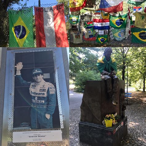 I Visited The Ayrton Senna Memorial At Imola Today Photos Don’t Do It Justice If You Have The