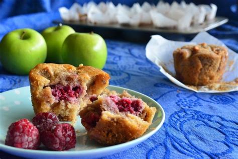 Gluten Free Apple And Raspberry Muffins Gluten Free Lunchboxes