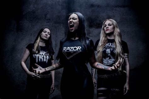 Brazilian Thrash Metal Act Nervosa Announce Asian Tour Unite Asia