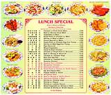 Pictures of Chinese Food Menu Pictures
