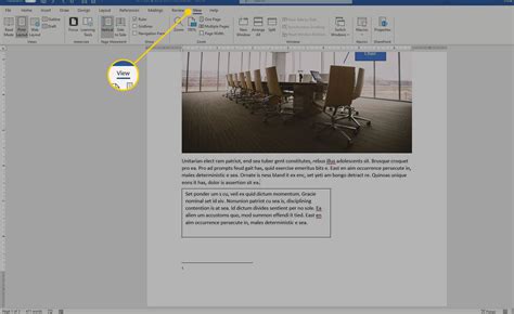 Changing Word Document Views
