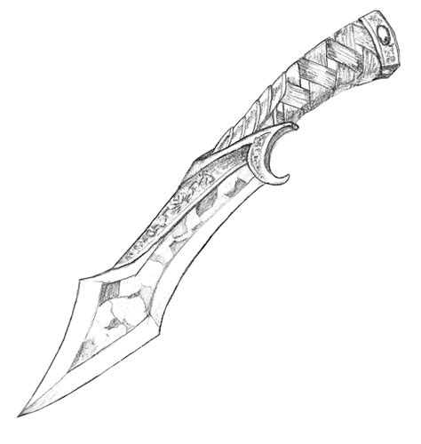Using a knife as a weapon is very intimate, you are going to be very close to the damage you cause. Knife With Blood Drawing at GetDrawings | Free download