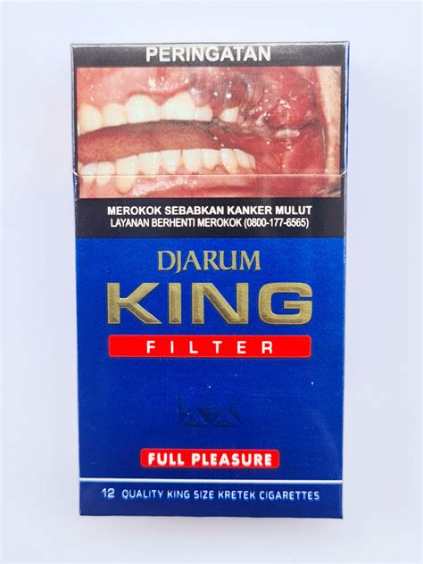 Djarum King Filter Djarum Biru 12 Skm Full Flavor Long King Size Dari Pt Djarum Dengan Ukuran