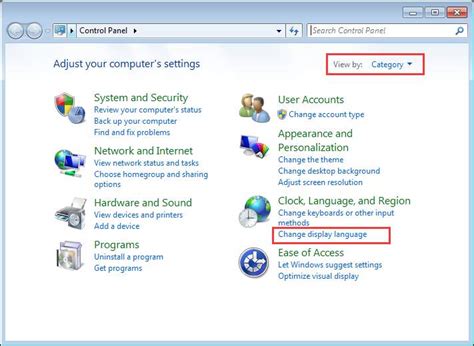 How To Change Display Language In Windows 7 Driver Easy