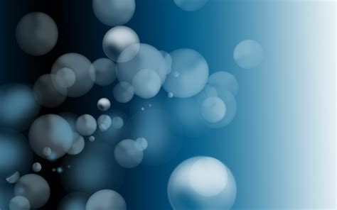 Including Bubbles All Around, Blue Setting, The Wallpaper - Simple Background For Photoshop ...