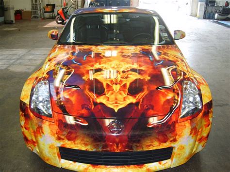 Crazy Car Wraps For Sale Wild Bensopra Nissan Gt R With Rainbow Vinyl