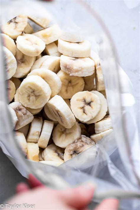 How To Freeze Bananas For Smoothies Anything Food Faith Fitness