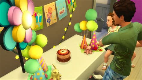 Toddler First Birthday Party The Sims 4 Mod Caradriel