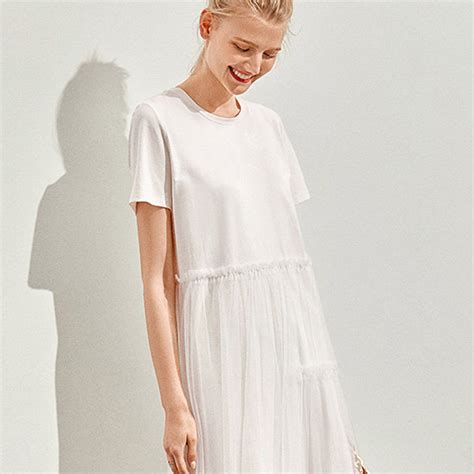 White Cotton Summer Dress Apollobox