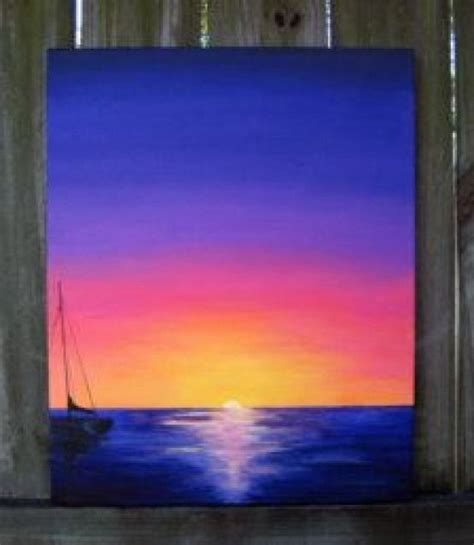 Sunset Painting Sunset Painting In 2020 Sunset Painting Pastel