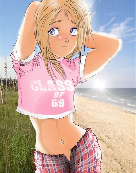 Anime Episode Belly Button Play Anime Girl Piercings H Min