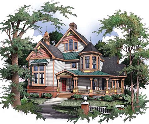 Expandable Victorian House Plan 54003lk Architectural Designs