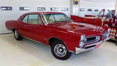 1966 Pontiac Gto 68185 Miles Red 2 Door Hard Top 389 Manual 4 Speed For