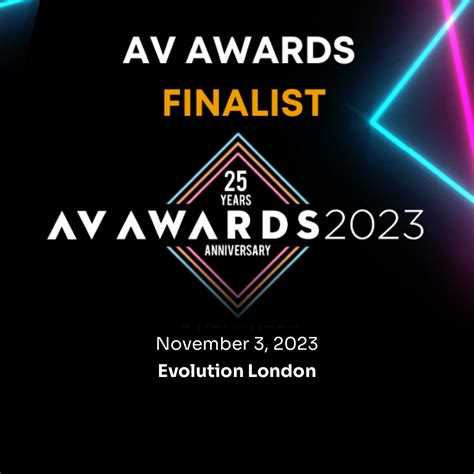 Amino Amino Shortlisted For Digital Signage Technology Of The Year At Av Awards 2023