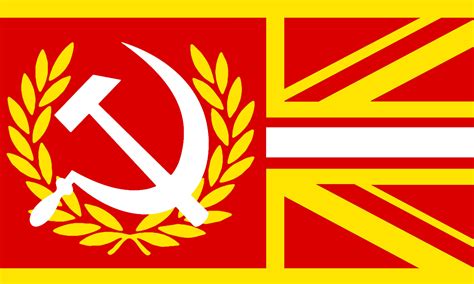 Oc Flag Of Communist Uk Vexillology