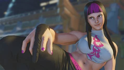 Street Fighter V Juri Intro Critical Art Victory Pose And All Story