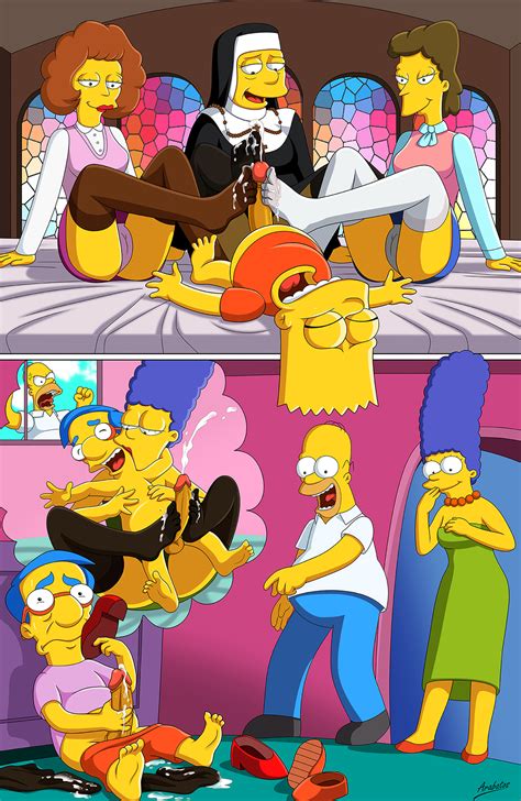 Foot Job The Simpsons By Arabatos Hentai Foundry 42912 | Hot Sex Picture