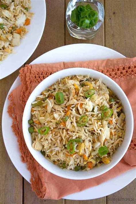 Plus, there's a load of veggies mixed through so this one pot chinese chicken and rice is a complete meal! Indian Chicken Fried Rice - Restaurant Style | Nish Kitchen