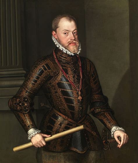 Portrait Of Philip Ii 1527 1598 King Of Spain Historia De España
