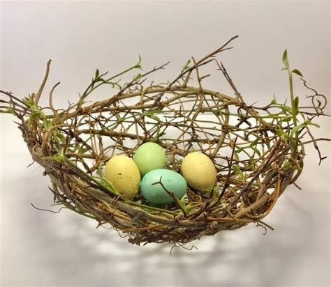 Decorative Nest Floral Nest Artificial Bird Nest Twig Nest