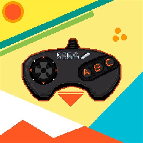 I Made A Sega Genesis Controller In Pixel Art Rsega