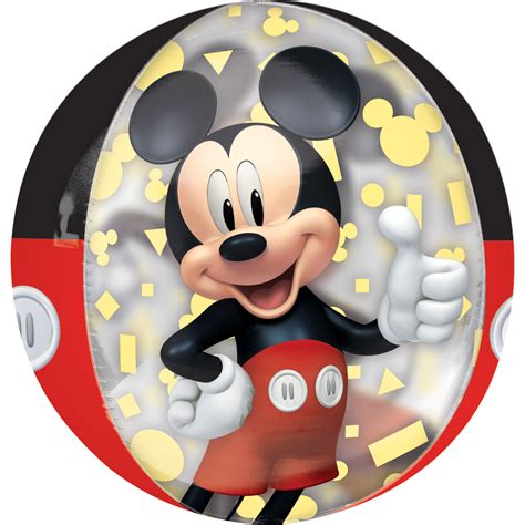 Orbz Mickey Mouse Forever Foil Balloon G40 Packaged 38cm X 40cm