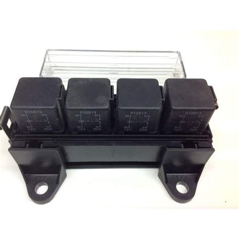 Relay Box For 4 Automotive Relays 4 X 12v 30amp 4pin Makebreak Relays