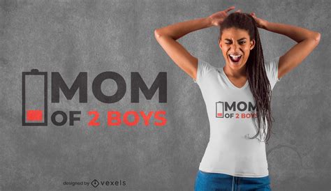 Funny Mom Quote Low Battery T Shirt Design Vector Download