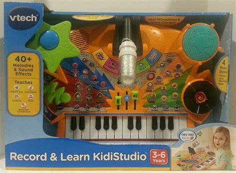 Vtech Record And Learn Kidistudio Education Toy Real Microphone And Voice