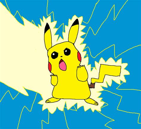 Pikachu Used Thunderbolt By Animaniac43 On Deviantart