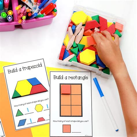 Hands On Shape Activities For Preschool Miss Kindergarten