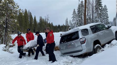 Week Long Search Finds Elderly California Woman In Car Buried In Snow