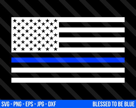 Free horse life svg a fantastic free svg file for all you horse lovers. Blue Lives Matter Flag SVG Vector Png Eps Jpg Dxf Thin ...