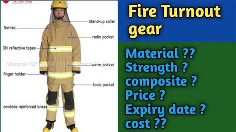 What Is Turnout Gear Fire Suit Price Bunker Gear Material Youtube