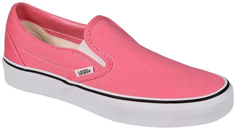 Vans Classic Slip On Women S Shoe Pink Lemonade True White For Sale