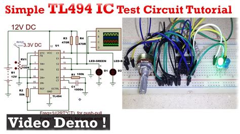Tl494 Pwm Ic Pinout Examples Features Datasheet And 58 Off