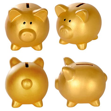 32100 Golden Piggy Bank Stock Photos Pictures And Royalty Free Images