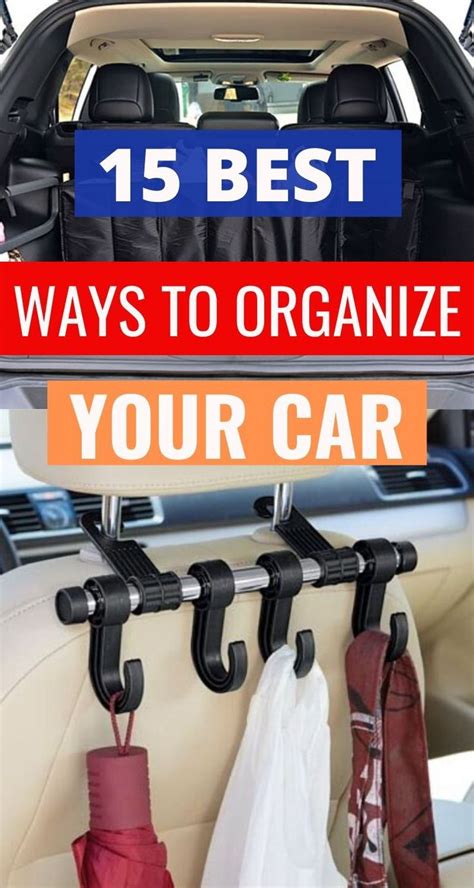 15 Brilliant Diy Car Organization Ideas That Prevent Clutter And Mess