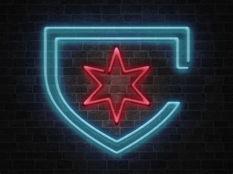Chicago Red Stars Neon Logo By Anthony Guagliardo On Dribbble