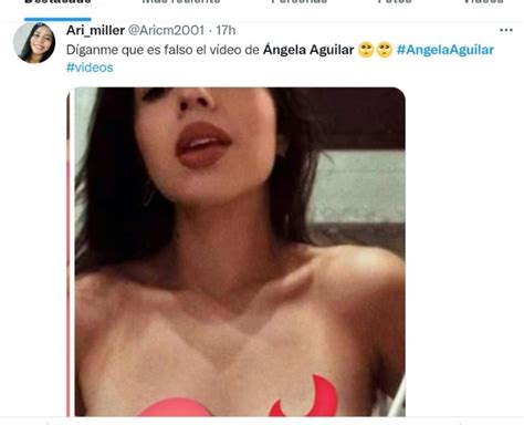 Angela Aguilar Es Tendencia Filtran Fotos En Cueros De Ella Pero Es