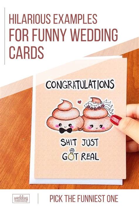 18 Hilarious Examples For Funny Wedding Cards Artofit