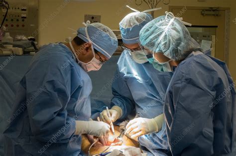 Scrotal Hernia Surgery Stock Image C033 6065 Science Photo Library
