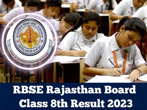 Rbse Rajasthan Board Class 8th Result 2023 Check Your Scores Online
