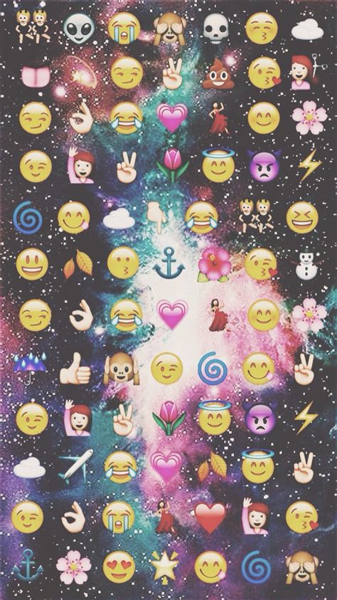 Choose from hundreds of free emoji backgrounds. 100 Emoji Wallpaper - WallpaperSafari