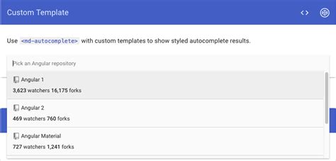 Angular Material 2 Custom Mat Option Md Option Template In