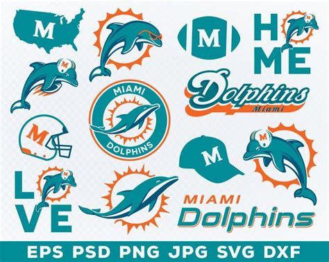 Dolphin Svg Miami Dolphin Svg Miami Dolphin Miami Dolphins Logo