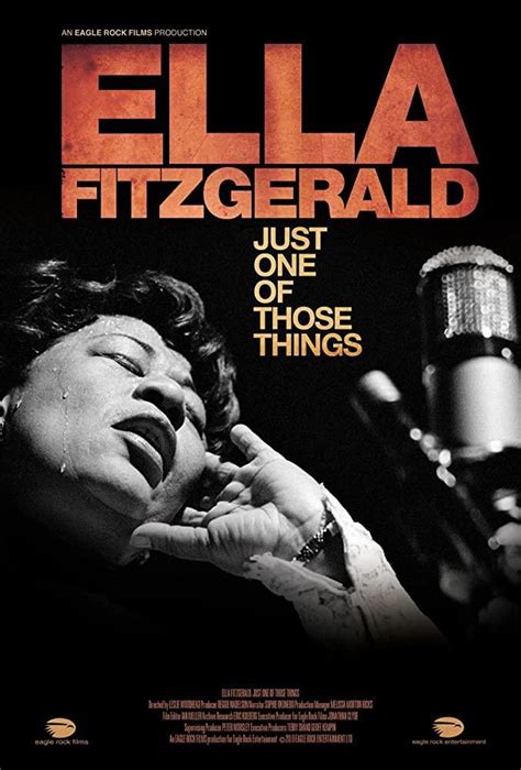 Ella Fitzgerald Just One Of Those Things 2019 Filmaffinity