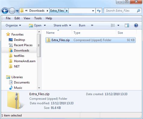 Make a zip file using the windows context menu. Microsoft Word 2007 to Word 2016 Tutorials: Downloading ...