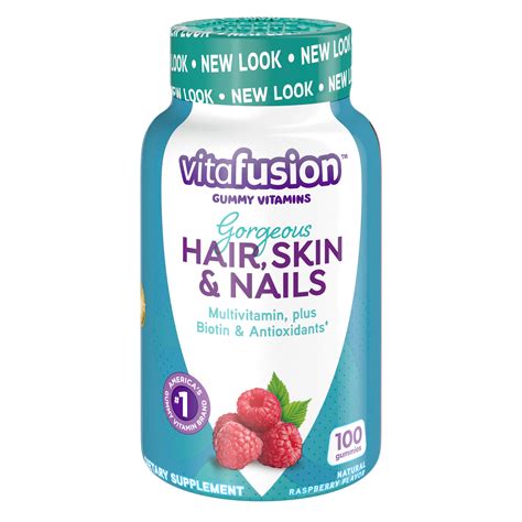 Vitafusion Gorgeous Hair Skin And Nails Multivitamin Gummies Shop Diet
